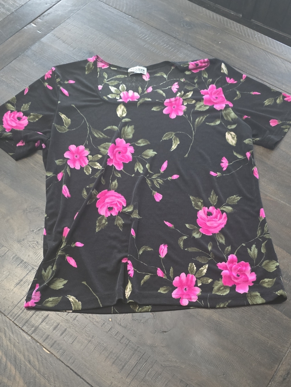 Vintage Western Connection Womens Thin Short Sleeve Top. Used. See Sizing